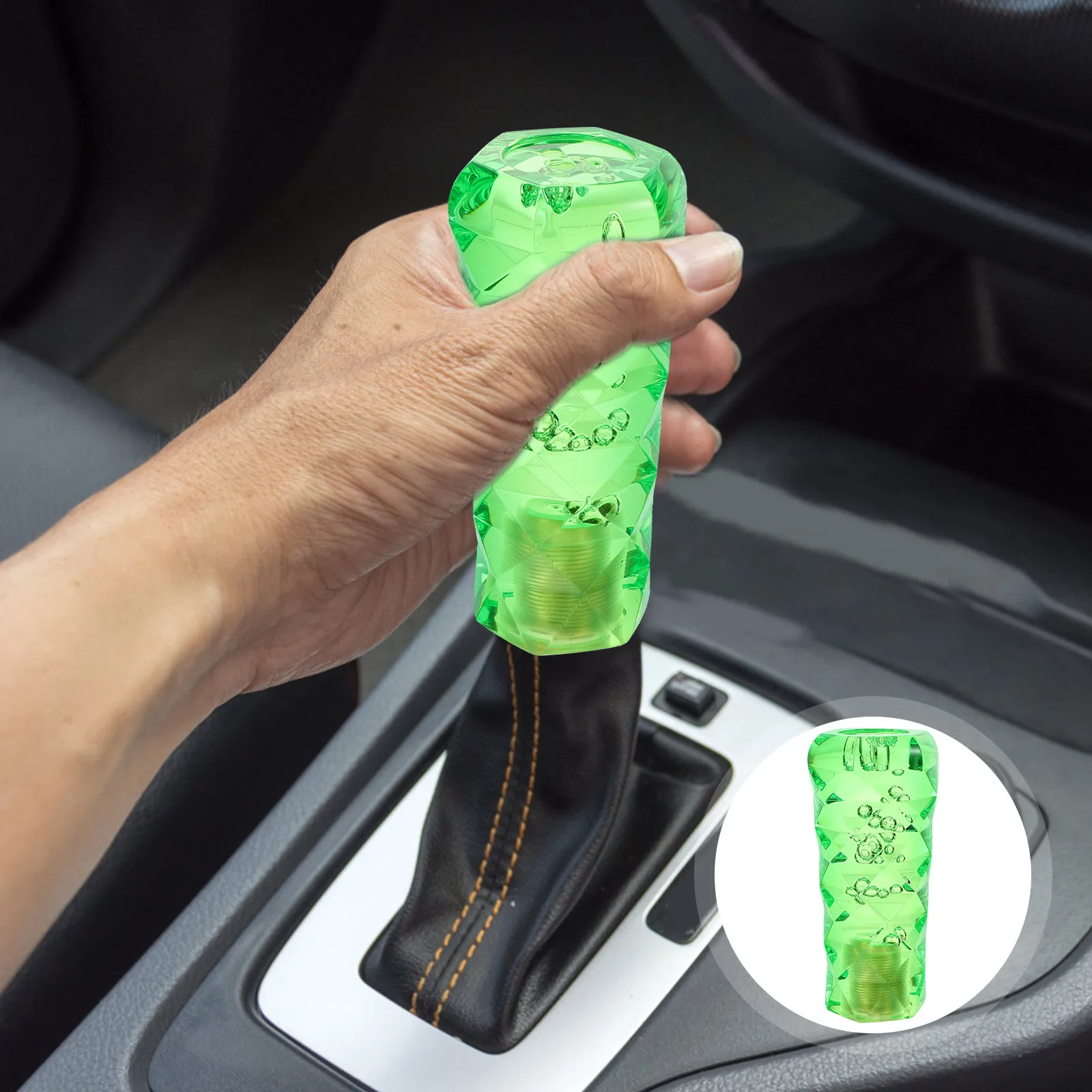 Crystal Car Shift Knobs Gear Stick Light Green Universal Auto Manual Transmission Acrylic Shifter Lever Replacement
Crystal Car Shift Knobs Gear Stick Light Green Universal Auto Manual Transmission Acrylic Shifter Lever Replacement