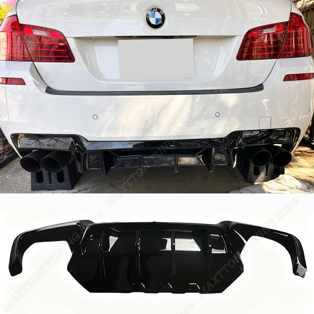 Car Rear Bumper Diffuser Valance Spoiler Lip Splitter For BMW 5 Series M5 F10 M Sport 2011-2016 Body Kits Tuning Gloss Black
Car Rear Bumper Diffuser Valance Spoiler Lip Splitter For BMW 5 Series M5 F10 M Sport 2011-2016 Body Kits Tuning Gloss Black