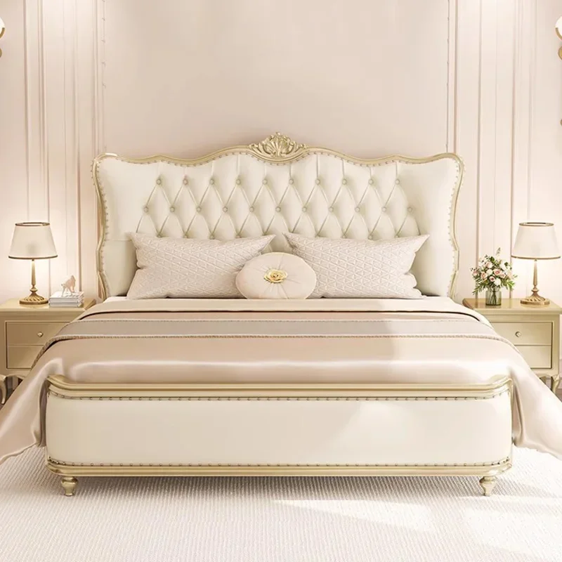 Luxury Princess Bed Bedroom Modern Girls Castle Massage Bed Sleeping Human Dog Double Frame Letto Matrimoniale Unique Furniture
Luxury Princess Bed Bedroom Modern Girls Castle Massage Bed Sleeping Human Dog Double Frame Letto Matrimoniale Unique Furniture