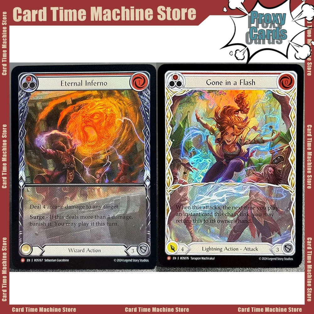Flesh and Blood TCG Proxy FOIL Cards Ten Foot Tall and Bulletproof Eternal Inferno Felling Of the Grown Booster Pack Cards Gifts
Flesh and Blood TCG Proxy FOIL Cards Ten Foot Tall and Bulletproof Eternal Inferno Felling Of the Grown Booster Pack Cards Gifts