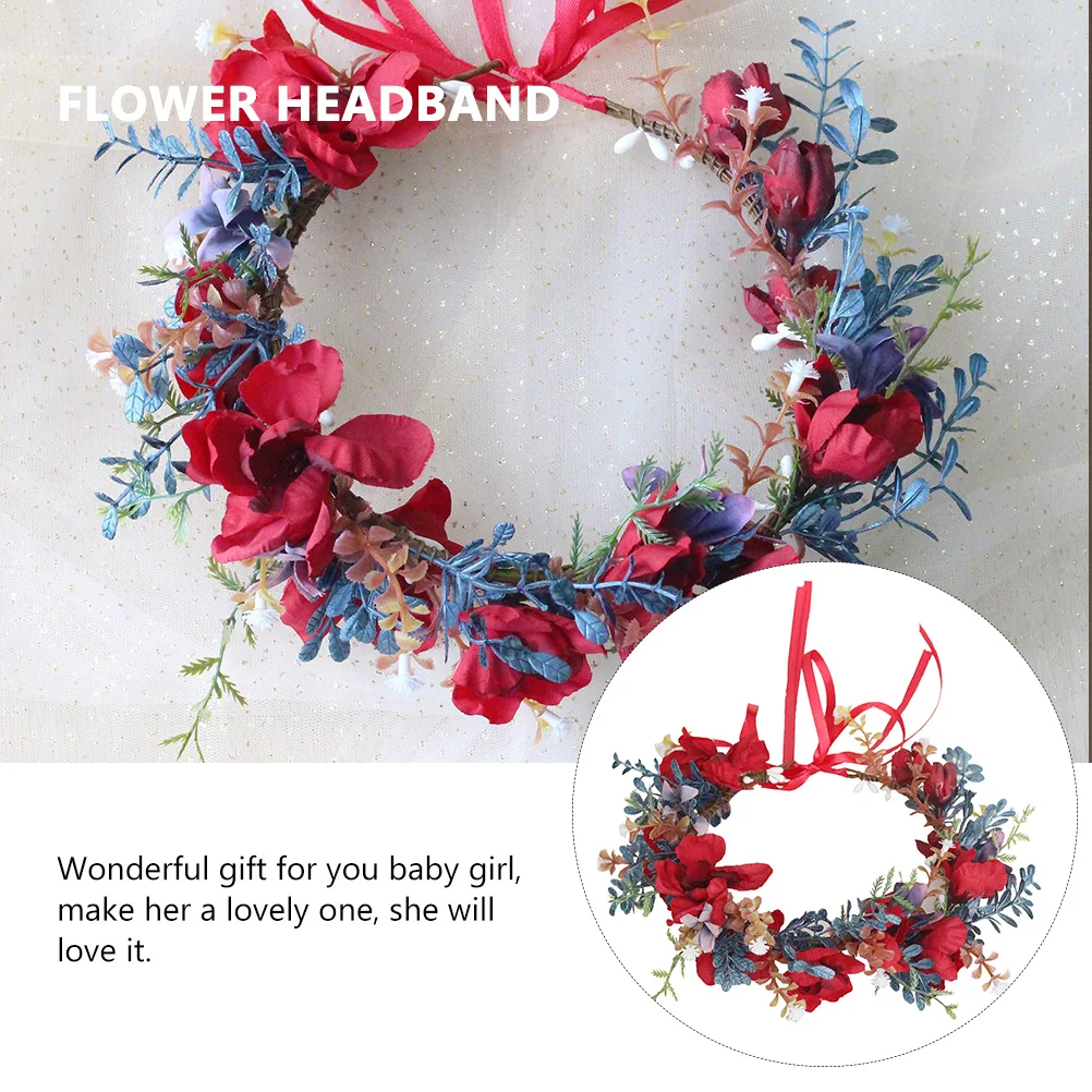 Elegant Floral Garland Wedding Hair Accessory Flower Headband Bridal Crown Headwear For Party Skin-Friendly Simulation Hairband
Elegant Floral Garland Wedding Hair Accessory Flower Headband Bridal Crown Headwear For Party Skin-Friendly Simulation Hairband