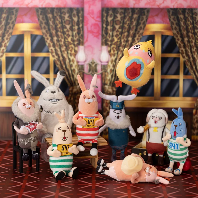 In Stock Kirenenko Usavich Soft Plush Stuffed Rabbit Keychain Bag Charm Anime Cartoon Doll Gift For Anime Lover Pendant For Gift
In Stock Kirenenko Usavich Soft Plush Stuffed Rabbit Keychain Bag Charm Anime Cartoon Doll Gift For Anime Lover Pendant For Gift