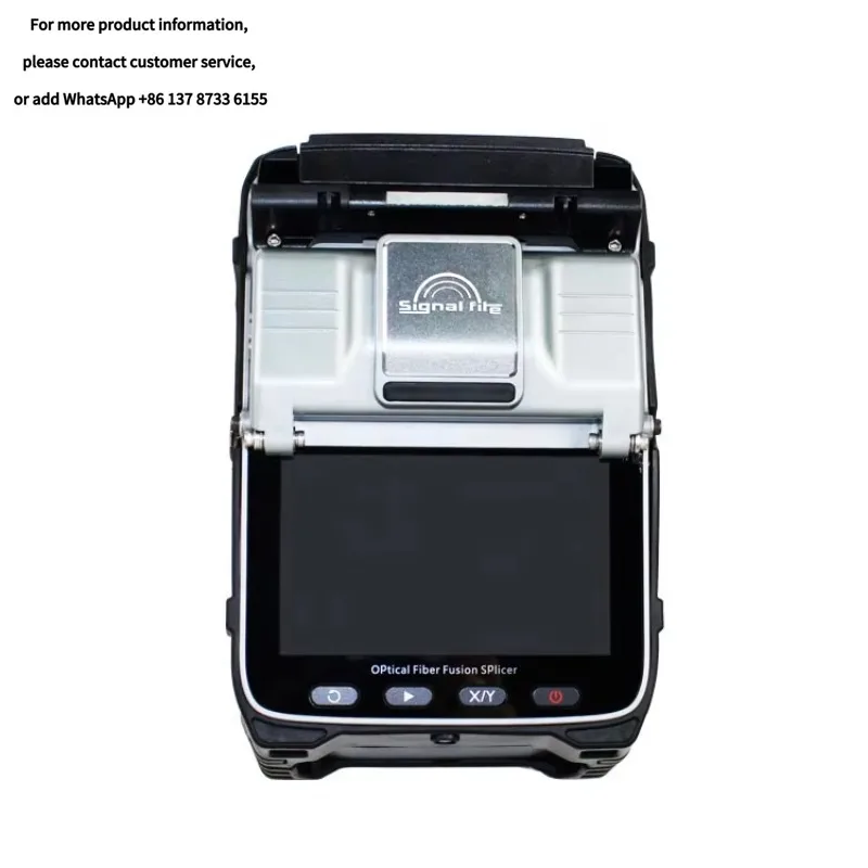 New Generation Automatic Optical Fiber Fusion Splicer AI-7C Core Alignment Technology With Six Motors Optimal Fusion
New Generation Automatic Optical Fiber Fusion Splicer AI-7C Core Alignment Technology With Six Motors Optimal Fusion