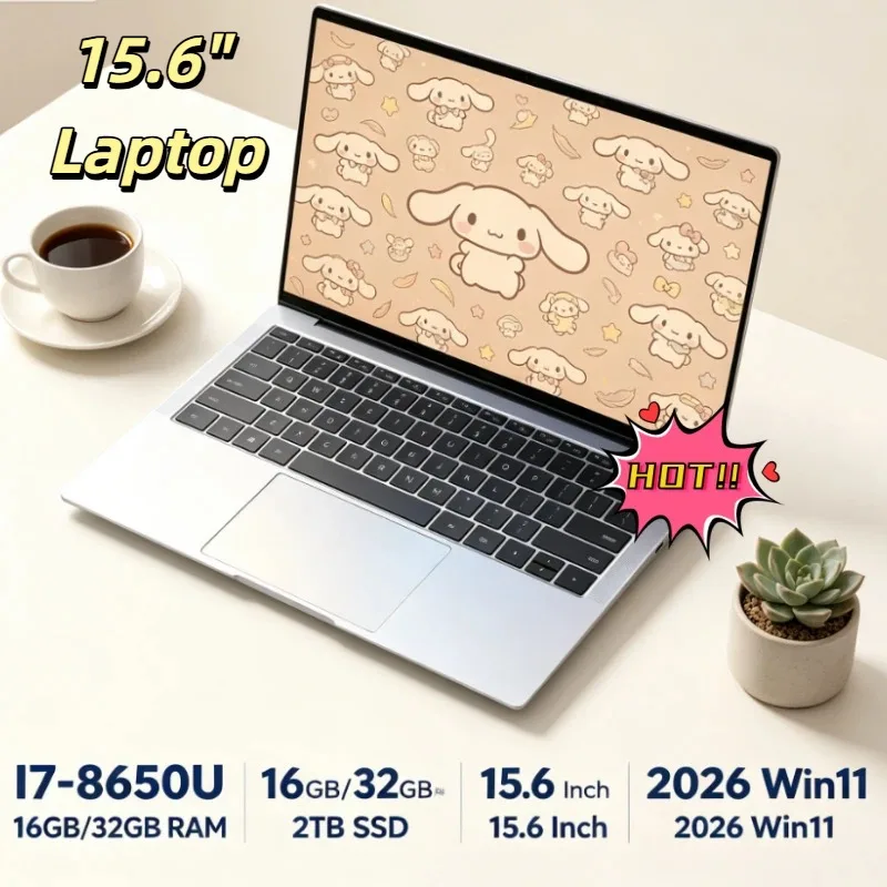 Trendy Original 15.6" Laptop Intel I7-8650U 120Hz Ultra-clear FHD IPS Screen 5000mAh 32GB/2TB SSD Backlit Keyboard
Trendy Original 15.6" Laptop Intel I7-8650U 120Hz Ultra-clear FHD IPS Screen 5000mAh 32GB/2TB SSD Backlit Keyboard