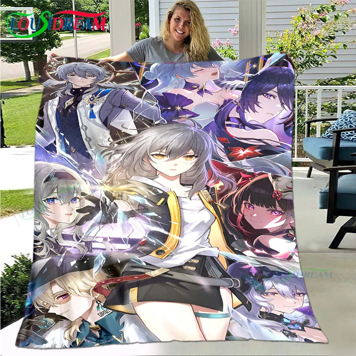 3D Fashion Game Honkai StarRail Four Seasons Blanket Sofa Cover Travel Bed Plush Blanket Travel Office Break Blanket Gift
3D Fashion Game Honkai StarRail Four Seasons Blanket Sofa Cover Travel Bed Plush Blanket Travel Office Break Blanket Gift