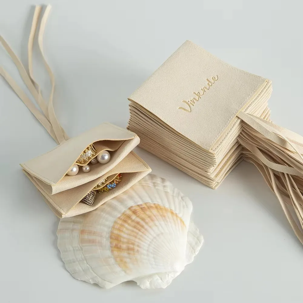 100Pcs Cute Customized Logo Jewelry Bag Solid Color Personalized Earrings Bracelet Pouch Half Cap Rope Style Storage Container
100Pcs Cute Customized Logo Jewelry Bag Solid Color Personalized Earrings Bracelet Pouch Half Cap Rope Style Storage Container