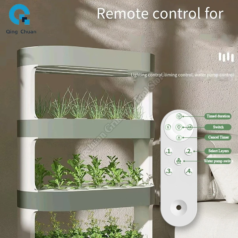 Remote Control Hydroponic Vegetable Planting Machine 3 Levels Soilless Cultivation Frame Intelligent Vegetable Planting Basin
Remote Control Hydroponic Vegetable Planting Machine 3 Levels Soilless Cultivation Frame Intelligent Vegetable Planting Basin