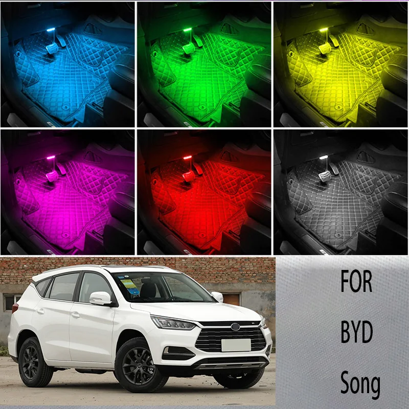FOR Byd-son LED Car Interior Ambient Foot Light Atmosphere Decorative Lamps Party decoration lights Neon strips
FOR Byd-son LED Car Interior Ambient Foot Light Atmosphere Decorative Lamps Party decoration lights Neon strips