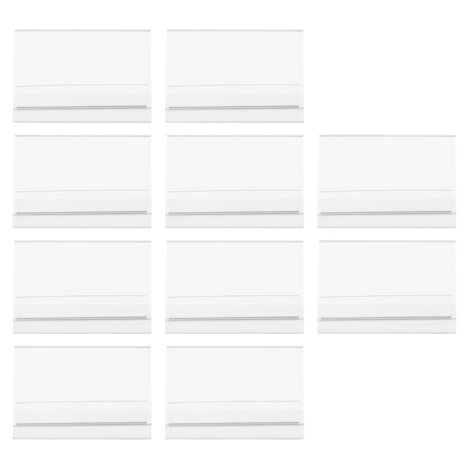 Набор из 10 акриловых V-образных подставок для именных табличек, держателей для визиток на конференциях и встречах, офисные принадлежности
Набор из 10 акриловых V-образных подставок для именных табличек, держателей для визиток на конференциях и встречах, офисные принадлежности