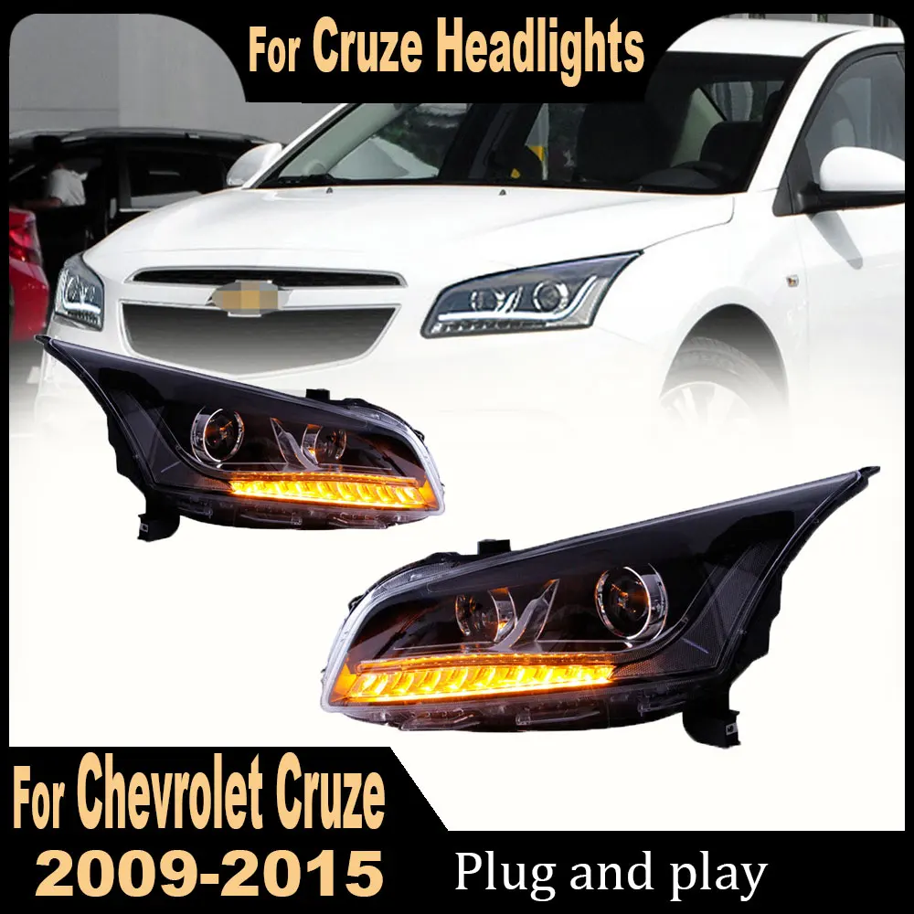 Автомобильная фара для Chevrolet Cruze 2009, 2010, 2011, 2012, 2013, 2014, 2015, в сборе, модифицированные линзы, ксеноновая лампа, дневные ходовые огни, 2 шт.
Автомобильная фара для Chevrolet Cruze 2009, 2010, 2011, 2012, 2013, 2014, 2015, в сборе, модифицированные линзы, ксеноновая лампа, дневные ходовые огни, 2 шт.