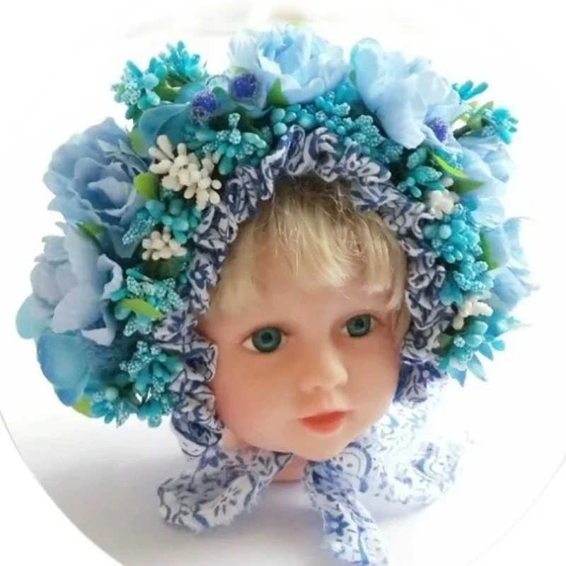 Sitter Photography Цветочный чепчик из смеси ткани Реквизит для фотосессии новорожденных Детская повязка на голову Цветочная шляпа Студийный аксессуар 
Sitter Photography Цветочный чепчик из смеси ткани Реквизит для фотосессии новорожденных Детская повязка на голову Цветочная шляпа Студийный аксессуар