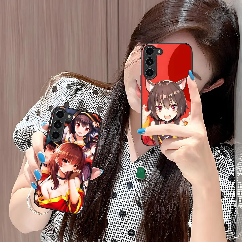Konosuba Megumin Mobile Phone Case for Samsung Galaxy S25 S24 S23 S22 S21 Plus FE Ultra Colour Silicone Protective Pretty
Konosuba Megumin Mobile Phone Case for Samsung Galaxy S25 S24 S23 S22 S21 Plus FE Ultra Colour Silicone Protective Pretty