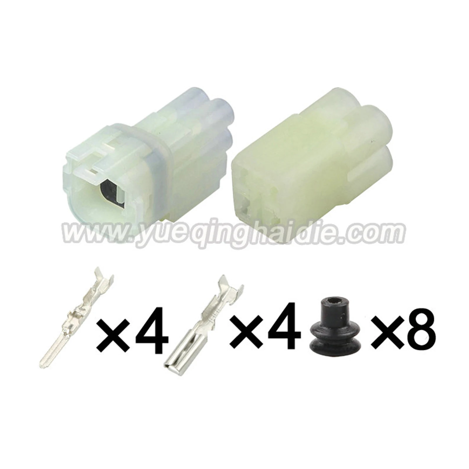 Sumitomo 4Pin Connectors 2.2mm Male Female Connectors Auto HM 090 Wire Harness Cable Plug for Changan Suzuki 6187-4441 6180-4181
Sumitomo 4Pin Connectors 2.2mm Male Female Connectors Auto HM 090 Wire Harness Cable Plug for Changan Suzuki 6187-4441 6180-4181