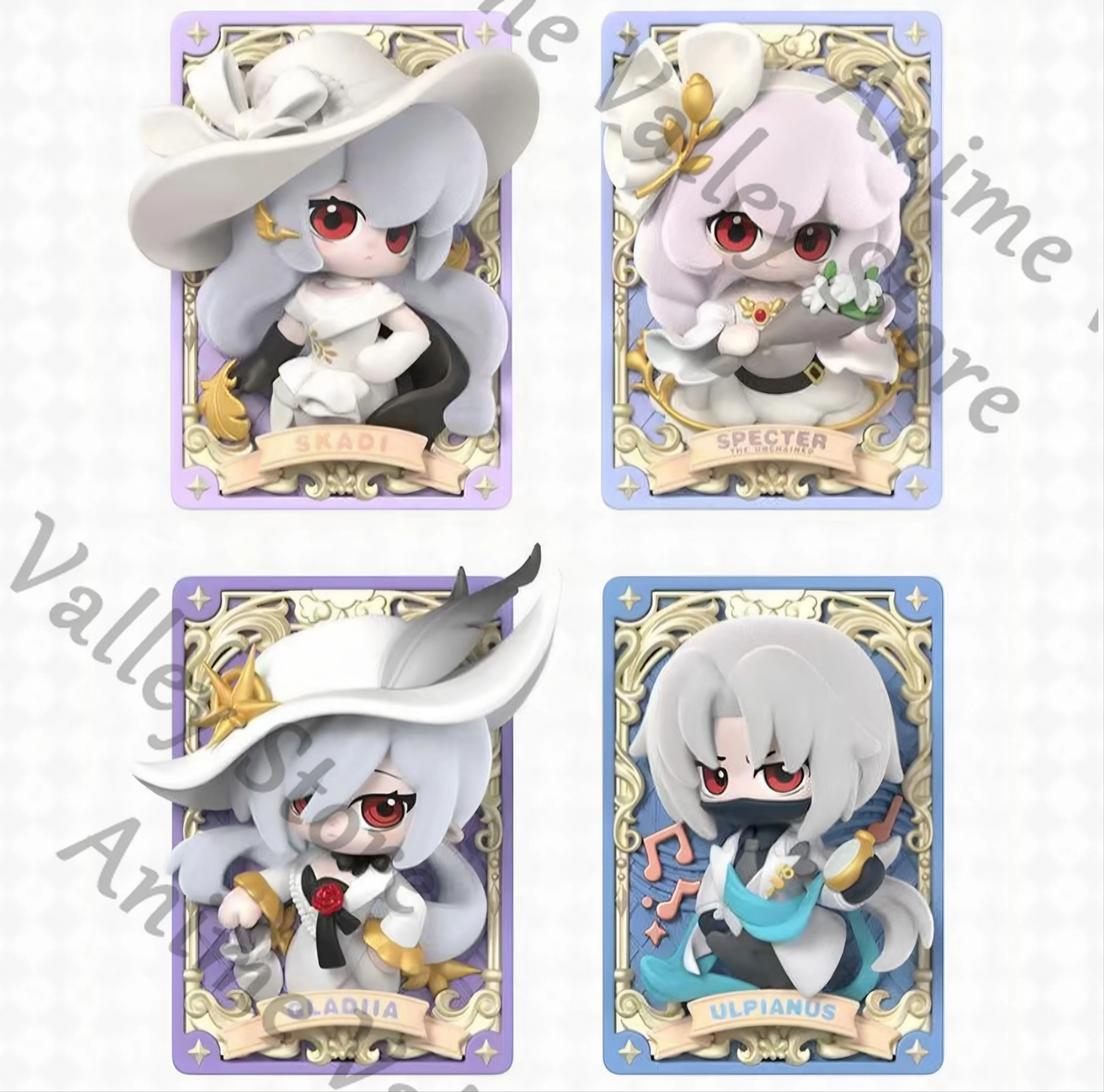 Anime Genuine Arknights Amiya Gladiia Lumen Ulpianus Skadi Cosplay Three-dimensional Cards Garage Kits Cartoon Figurine Model
Anime Genuine Arknights Amiya Gladiia Lumen Ulpianus Skadi Cosplay Three-dimensional Cards Garage Kits Cartoon Figurine Model