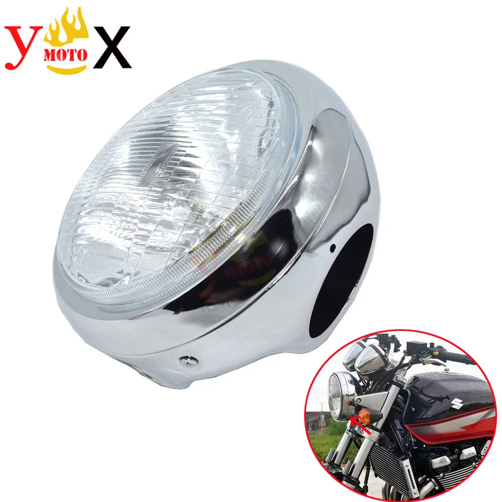 GSX 1400 Motorcycle Front Headlight Halogen Lamp Assembly For Suzuki GSX1400 2002-2008 2003 2004 2005 2006 2007
GSX 1400 Motorcycle Front Headlight Halogen Lamp Assembly For Suzuki GSX1400 2002-2008 2003 2004 2005 2006 2007