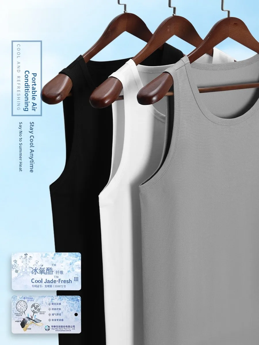 Ice Oxygen Bar Cotton Vest Men's Summer Thin Breathable Svel Qui Dry Fitn ort Sve Sweat irt Youth Faion U...
Ice Oxygen Bar Cotton Vest Men's Summer Thin Breathable Svel Qui Dry Fitn ort Sve Sweat irt Youth Faion U...