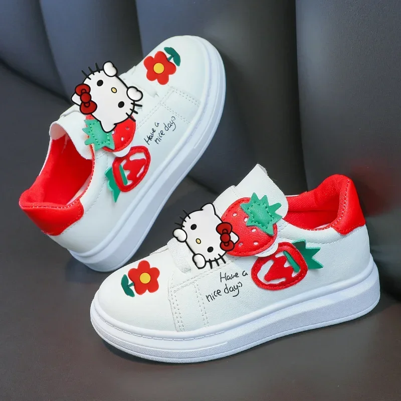 Sanrio hello kitty, спортивные кроссовки, весенне-осенняя студенческая повседневная обувь, белые кроссовки для девочек, нескользящая обувь для малышей
Sanrio hello kitty, спортивные кроссовки, весенне-осенняя студенческая повседневная обувь, белые кроссовки для девочек, нескользящая обувь для малышей