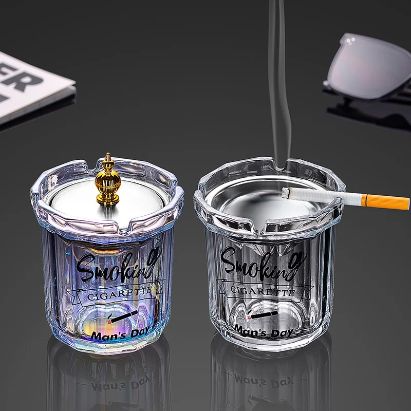 Creative Home Use Stainless Steel Ashtray with Anti-Dust Cover Windproof Fashionable Cigarette Holder Funnel
Creative Home Use Stainless Steel Ashtray with Anti-Dust Cover Windproof Fashionable Cigarette Holder Funnel