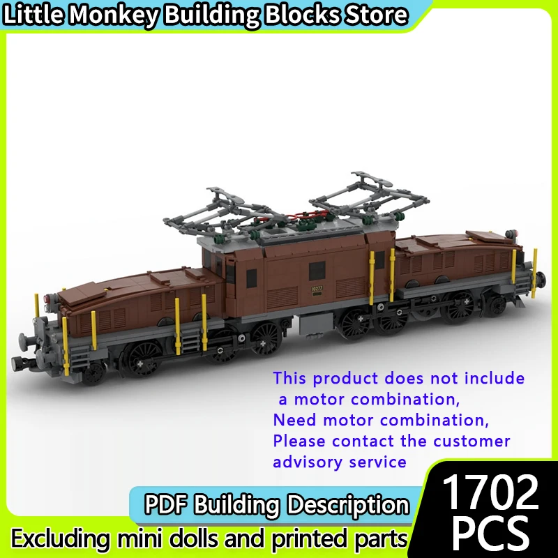 City Car Model MOC Building Bricks Ce 6/8 Electric Locomotive Modular Technology Children Holiday Gifts Assemble Toys Suit
City Car Model MOC Building Bricks Ce 6/8 Electric Locomotive Modular Technology Children Holiday Gifts Assemble Toys Suit