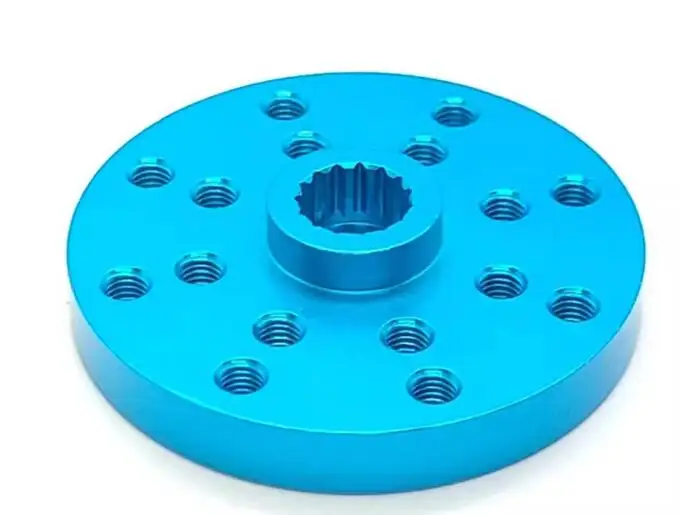 15T Heavy Duty Servo Arm, Aluminum Alloy Metal Servo Horn Wheel Disc 38mm-42mm, Compatible with WH-80KG JX 2060 XP-70KG Servo
15T Heavy Duty Servo Arm, Aluminum Alloy Metal Servo Horn Wheel Disc 38mm-42mm, Compatible with WH-80KG JX 2060 XP-70KG Servo