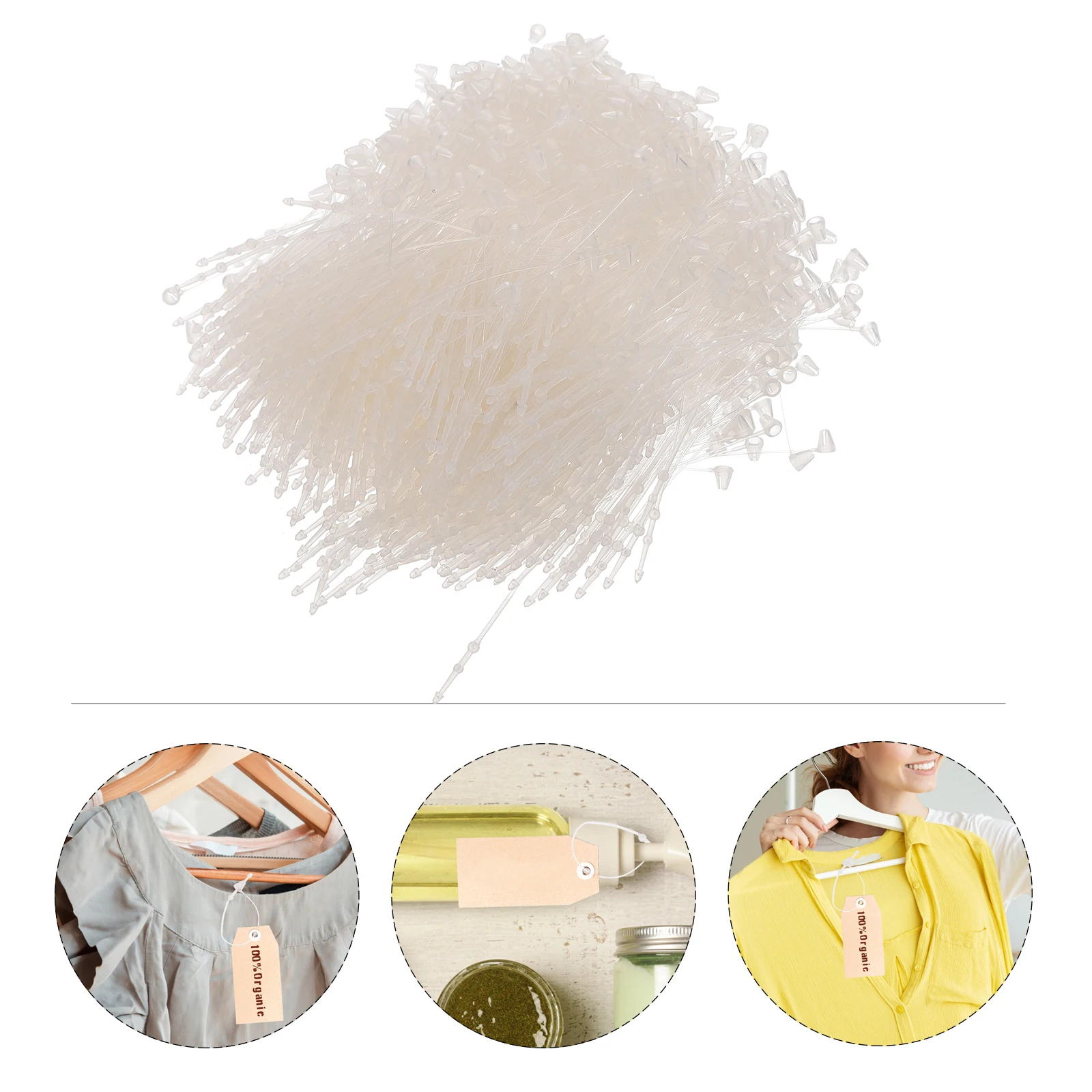 2 Bags Hand-threading Needle Tag Line Clothing Labels Tags Hanging Fasteners Spring Lock
2 Bags Hand-threading Needle Tag Line Clothing Labels Tags Hanging Fasteners Spring Lock