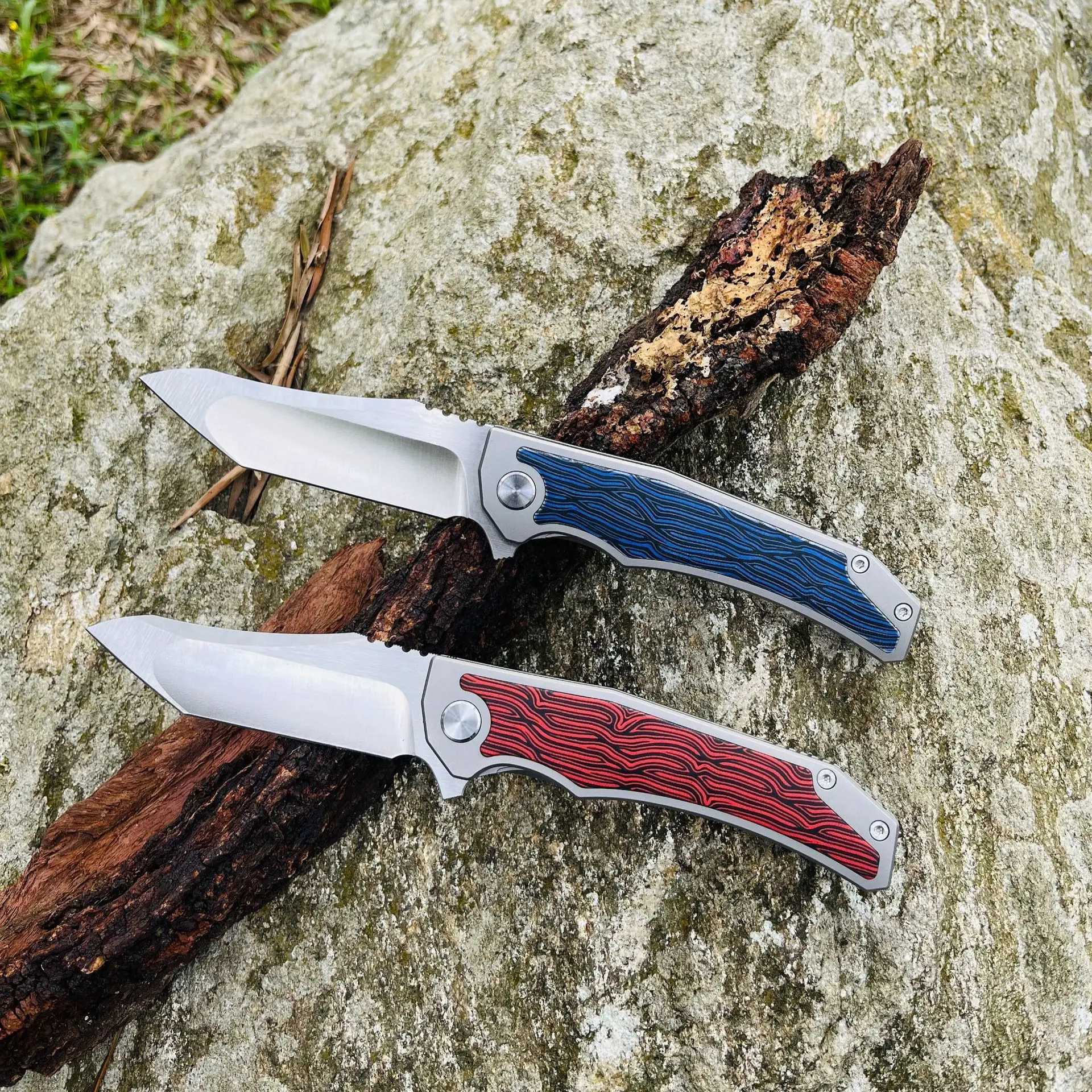 Hot selling foldingknife pocketknife outdoor camping survival rescue huntingknife high quality titanium alloy VG-10 hand tools
Hot selling foldingknife pocketknife outdoor camping survival rescue huntingknife high quality titanium alloy VG-10 hand tools