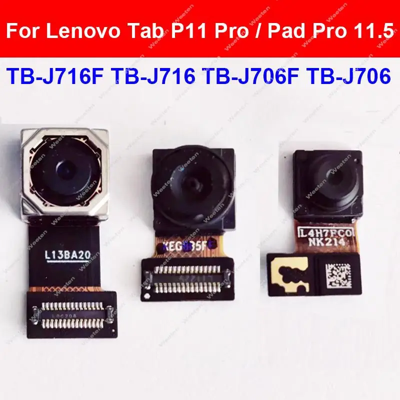 Rear Front Camera Flex Cable For Lenovo Pad Pro Tab P11 Pro 11.5 TB-J716 J706 Back Front Selfie Facing Camera Flex Ribbon Parts
Rear Front Camera Flex Cable For Lenovo Pad Pro Tab P11 Pro 11.5 TB-J716 J706 Back Front Selfie Facing Camera Flex Ribbon Parts