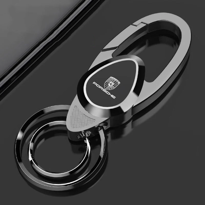 Metal Car Keychain Key Ring Anti-Loss Keyring Pendant For Porsche Cayenne Panamera Macan 911 718 Taycan Boxster Cayman 918 Pajun
Metal Car Keychain Key Ring Anti-Loss Keyring Pendant For Porsche Cayenne Panamera Macan 911 718 Taycan Boxster Cayman 918 Pajun