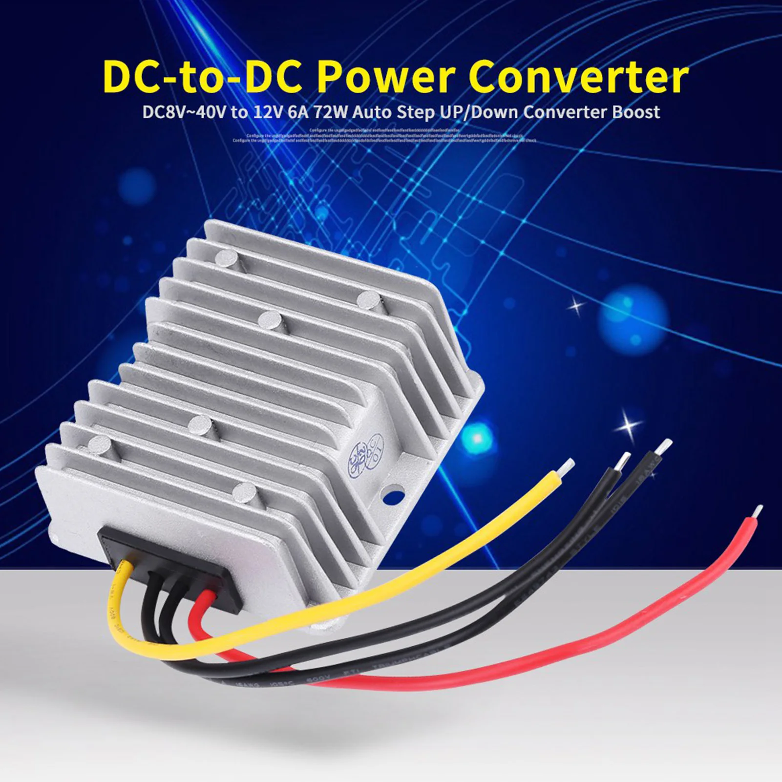 Модуль DC8V~40V to 12V 6A 72W Автоматический повышающий/понижающий преобразователь Модуль повышающего/регулятора напряжения Понижающий преобразователь напряжения
Модуль DC8V~40V to 12V 6A 72W Автоматический повышающий/понижающий преобразователь Модуль повышающего/регулятора напряжения Понижающий преобразователь напряжения