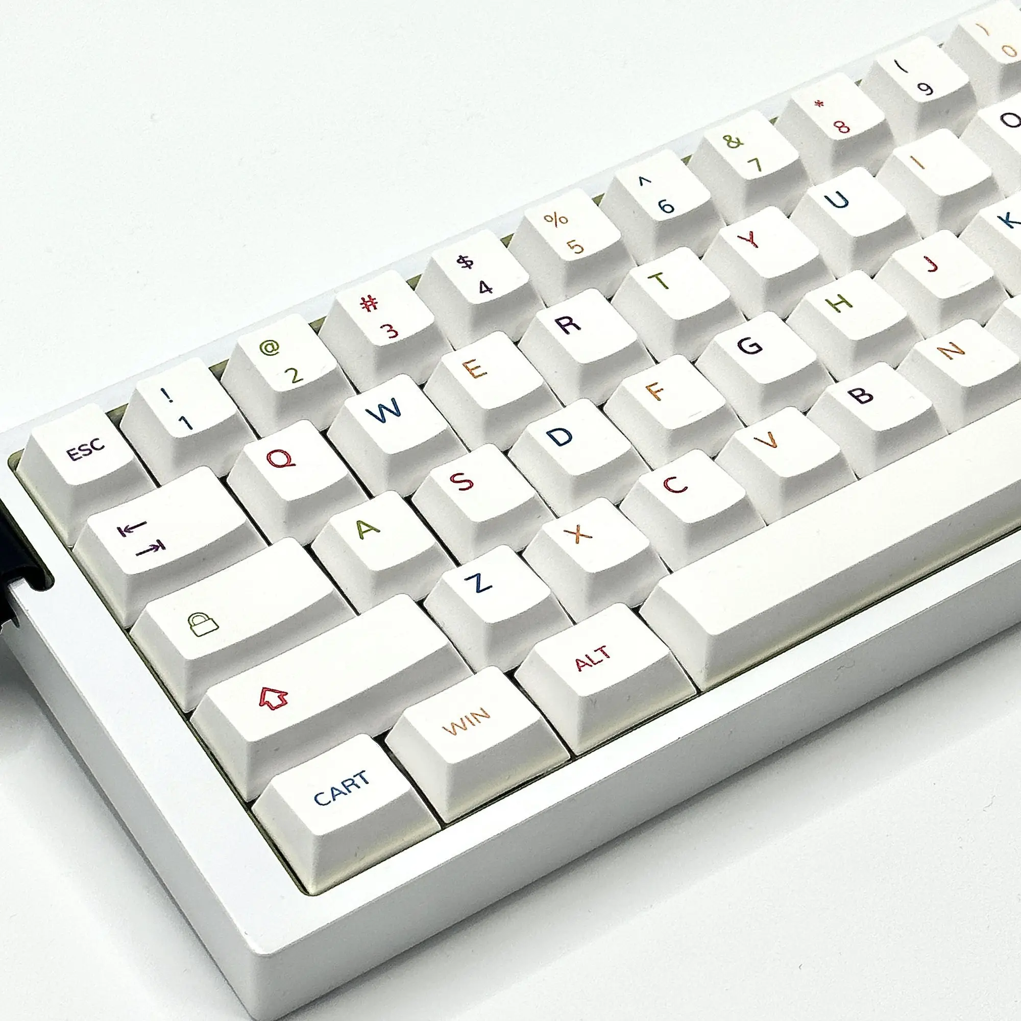 Colorful Simple Keycaps 127 Keys Cherry Profile PBT Dye Sublimation for Mechanical Keyboard Gaming
Colorful Simple Keycaps 127 Keys Cherry Profile PBT Dye Sublimation for Mechanical Keyboard Gaming