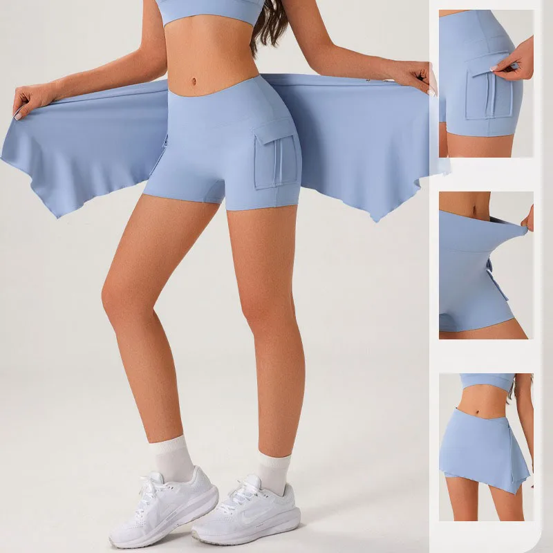 2 Pieces Tennis Skirts with Shorts Pokects Women Golf Skirts Sports Workout Shorts Yoga Running Shorts Gym Clothes Sportswears
2 Pieces Tennis Skirts with Shorts Pokects Women Golf Skirts Sports Workout Shorts Yoga Running Shorts Gym Clothes Sportswears