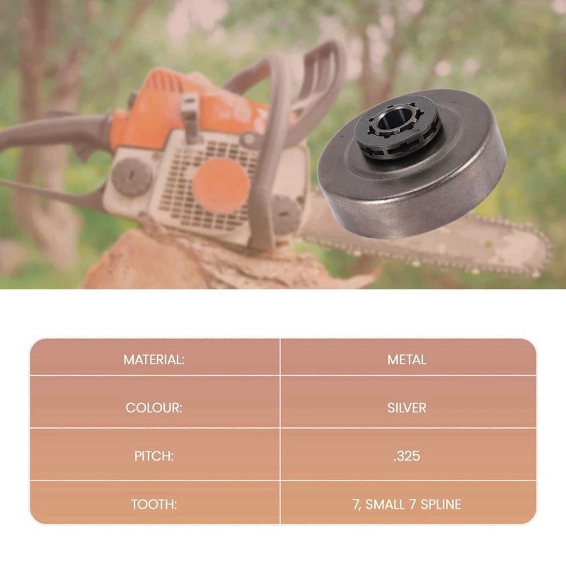 ABYL 325-7 Clutch Drum Rim Sprocket Bearing Kit for Stihl MS180 018 017 MS170 MS250 MS230 MS210 MS180C Chainsaw
ABYL 325-7 Clutch Drum Rim Sprocket Bearing Kit for Stihl MS180 018 017 MS170 MS250 MS230 MS210 MS180C Chainsaw