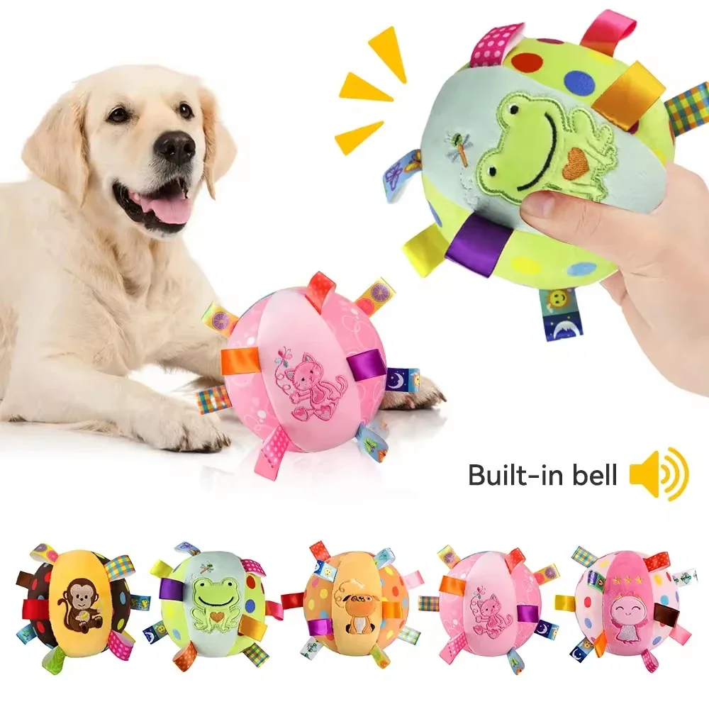 CANBOUN Interactive Ball Dog Toy For Aggressive Chewers Training Decompress Bite Resistant Plush Handle Dog Toys With Bells Pet
CANBOUN Interactive Ball Dog Toy For Aggressive Chewers Training Decompress Bite Resistant Plush Handle Dog Toys With Bells Pet