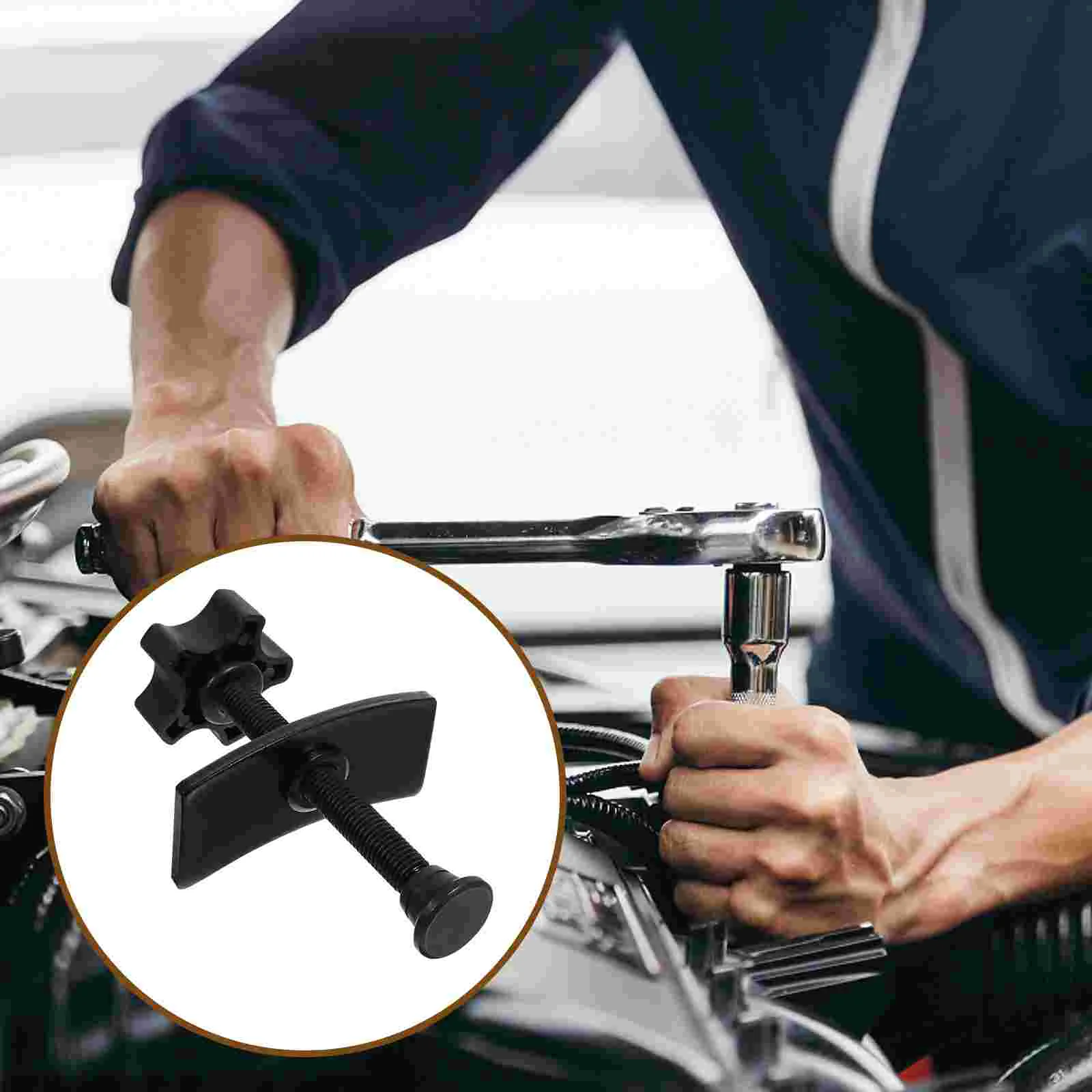 Brake Return Tool Piston Swivel Pad Measuring Tools Front Wheel Compression Carbon Steel Accessory Disc Spreader Repair
Brake Return Tool Piston Swivel Pad Measuring Tools Front Wheel Compression Carbon Steel Accessory Disc Spreader Repair