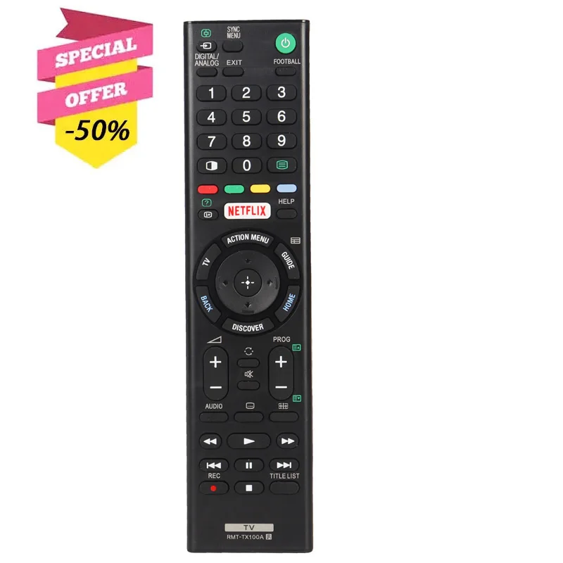 RMT-TX300E новый пульт дистанционного управления для Sony TV KDL32W660E KDL40W660E KD43X7000E KDL49W660E KD49X7000E KD60X6700E KD49X7000E
RMT-TX300E новый пульт дистанционного управления для Sony TV KDL32W660E KDL40W660E KD43X7000E KDL49W660E KD49X7000E KD60X6700E KD49X7000E
