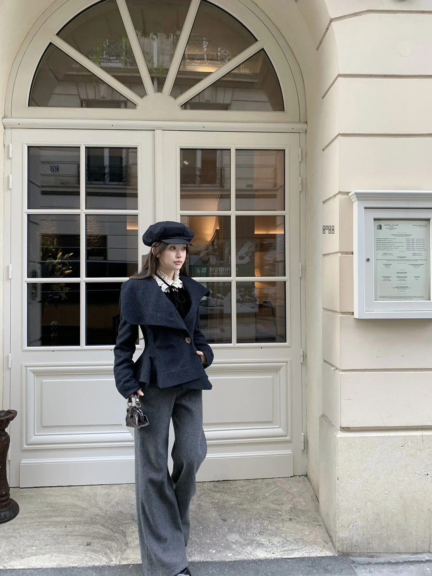 Wuuus ey Woolen Suit Pants Women's Winter New Straight Loose Wide Leg Trousers Commute Classic Sle mid Waist Long Pants
Wuuus ey Woolen Suit Pants Women's Winter New Straight Loose Wide Leg Trousers Commute Classic Sle mid Waist Long Pants