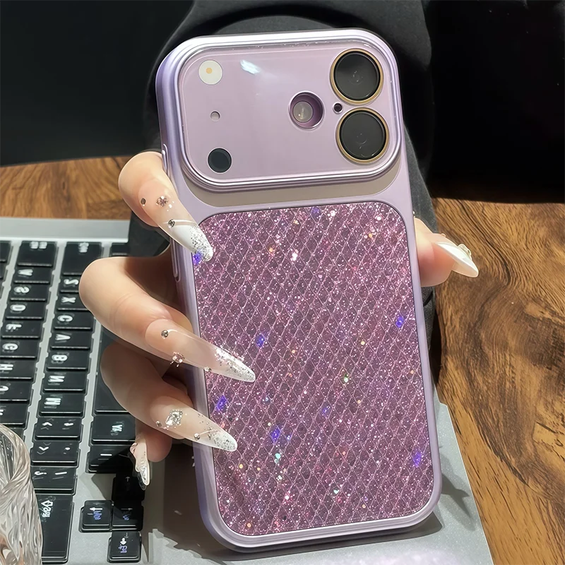 Glitter Phone case for iPhone 17 16 15 14 13 Pro Max Cases Full Camera Protective Shockproof Cover Funda Hard Women Mobile Shell
Glitter Phone case for iPhone 17 16 15 14 13 Pro Max Cases Full Camera Protective Shockproof Cover Funda Hard Women Mobile Shell