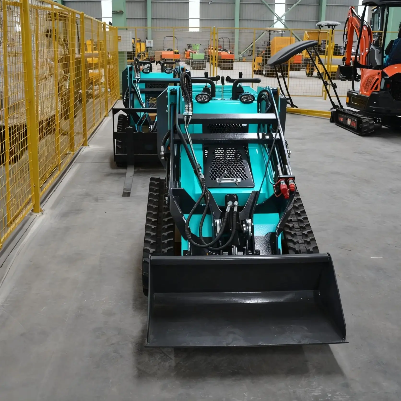 Chinese Track Skid Steer Loader 1500kg Multiple Model with Attachment Compact Utility Vehicle for Various Tasks
Chinese Track Skid Steer Loader 1500kg Multiple Model with Attachment Compact Utility Vehicle for Various Tasks