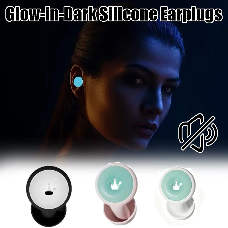Side Sleeper Silicone Earplugs Glowing Noise Cancelling Ear Plugs for Snoring Reduction Soft Comfortable for All Night Use
Side Sleeper Silicone Earplugs Glowing Noise Cancelling Ear Plugs for Snoring Reduction Soft Comfortable for All Night Use