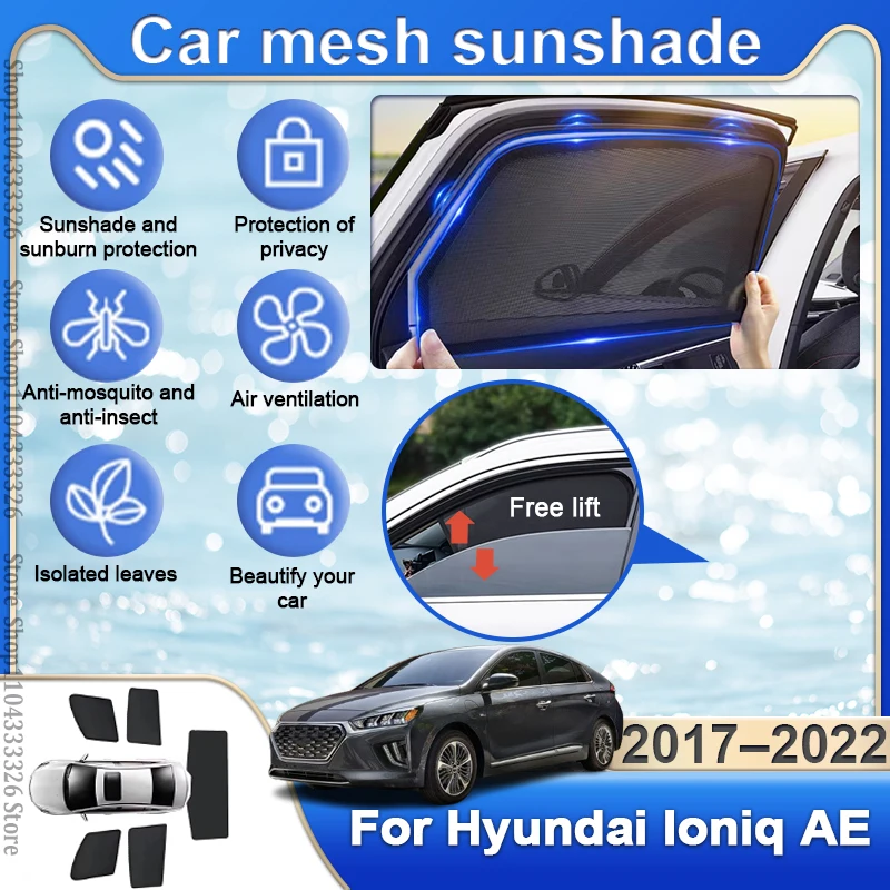 Магнитный автомобильный солнцезащитный козырек для Hyundai Ioniq AE 2017 2018 2019 2020 2021 2022 Автомобильные шторы для окон с защитой от ультрафиолета, солнцезащитный козырек для лета
Магнитный автомобильный солнцезащитный козырек для Hyundai Ioniq AE 2017 2018 2019 2020 2021 2022 Автомобильные шторы для окон с защитой от ультрафиолета, солнцезащитный козырек для лета