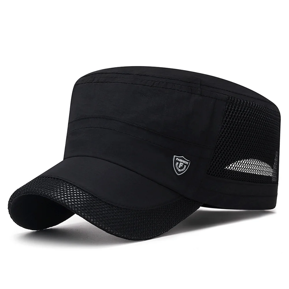 Summer Outdoor Sun Cap Quick Dry Military Hats For Men Mesh Flat Top Caps Army Hat Breathable Casquette Militaire Snapback Hat
Summer Outdoor Sun Cap Quick Dry Military Hats For Men Mesh Flat Top Caps Army Hat Breathable Casquette Militaire Snapback Hat