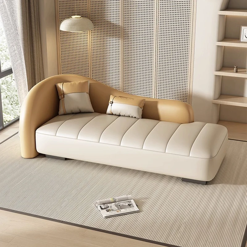 Nordic living room leather sofa small apartment modern simple princess lazy leisure sofa recliner
Nordic living room leather sofa small apartment modern simple princess lazy leisure sofa recliner