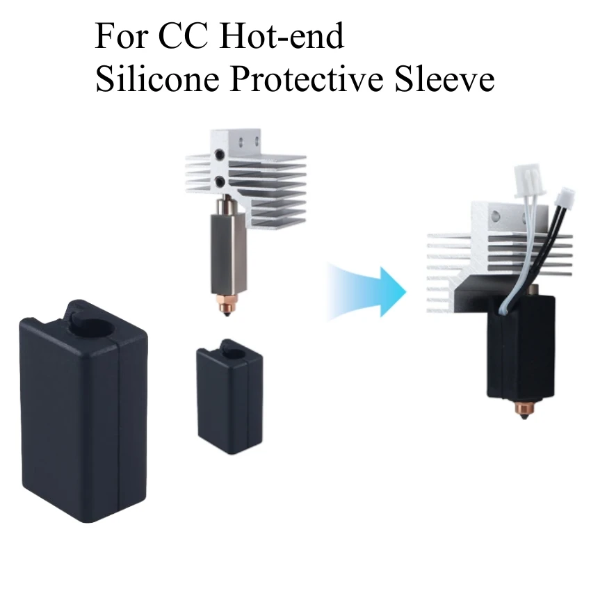 For CC Hot End Insulation Protective Sleeve Printhead Nozzle Silicone Cover 3D Printer Accessories
For CC Hot End Insulation Protective Sleeve Printhead Nozzle Silicone Cover 3D Printer Accessories