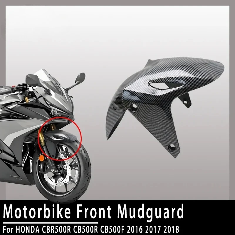 Para Honda CB500F cbr500 CBR500R CB 500F CBR 500R 2016-2018 guardabarros delantero de motocicleta ABS accesorios de carbono
Para Honda CB500F cbr500 CBR500R CB 500F CBR 500R 2016-2018 guardabarros delantero de motocicleta ABS accesorios de carbono