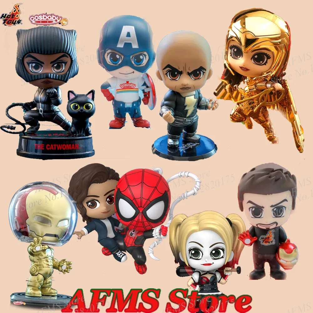 Hot Toys Cosbaby Marvel Avengers Super Hero Spider-Man Captain America Black Adam Joker Harley Quinn Iron Man Mini Collection
Hot Toys Cosbaby Marvel Avengers Super Hero Spider-Man Captain America Black Adam Joker Harley Quinn Iron Man Mini Collection