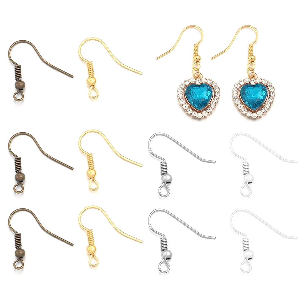 100-200Pcs/Lot Metal Earring Hooks Earring Clasp Earring Wire Diy Jewelry Making Findings Earrings Accessories Supplies
100-200Pcs/Lot Metal Earring Hooks Earring Clasp Earring Wire Diy Jewelry Making Findings Earrings Accessories Supplies
