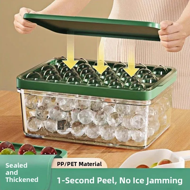 Automatic Home Ice Tray Silicone Press Ice Cube Maker Refrigerator Ice Forming Kitchen Essential Tool Ice Cup Mold
Automatic Home Ice Tray Silicone Press Ice Cube Maker Refrigerator Ice Forming Kitchen Essential Tool Ice Cup Mold