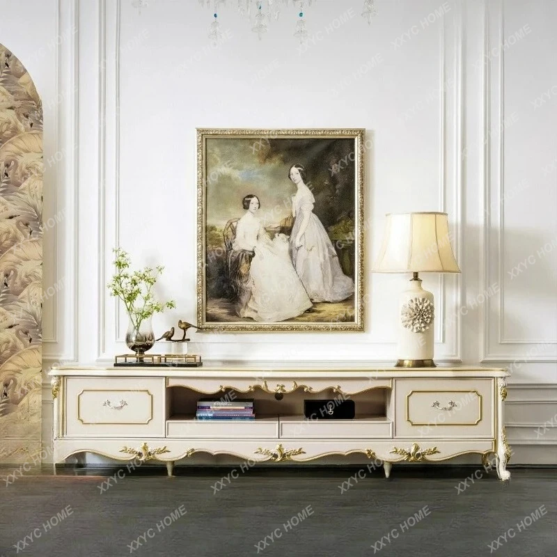 retro TV cabinet villa living room solid wood floor storage side cabinet
retro TV cabinet villa living room solid wood floor storage side cabinet