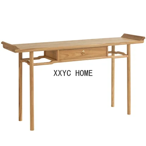 New Chinese Console Simple Modern Zen Furniture Console Tables Solid Wood Porch Desk Living Room
New Chinese Console Simple Modern Zen Furniture Console Tables Solid Wood Porch Desk Living Room