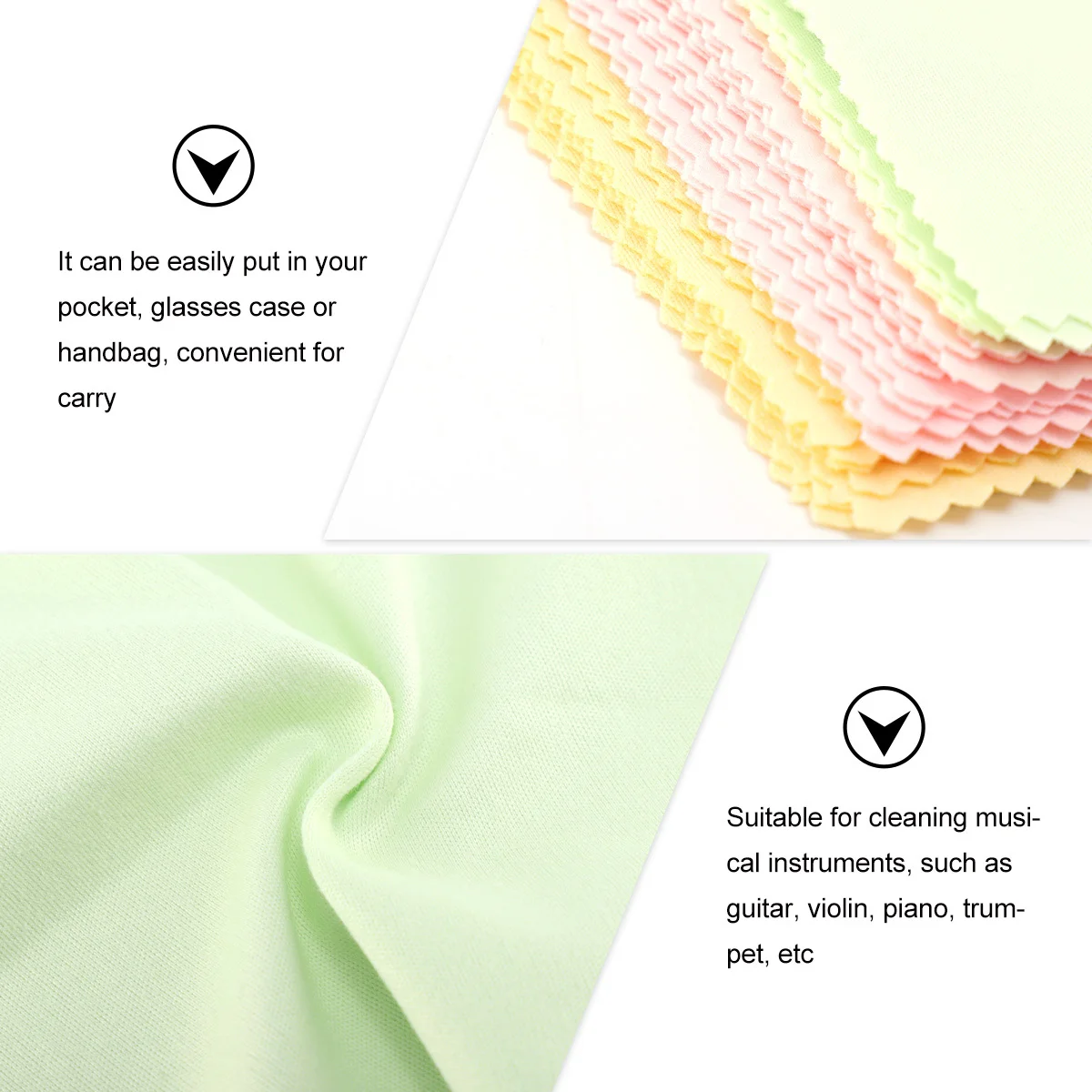 32pcs Glasses Cleaning Cloth Microfiber For Phone Screens Lenses Watches Jewelry Wiping Reusable Fast Drying Portable
32pcs Glasses Cleaning Cloth Microfiber For Phone Screens Lenses Watches Jewelry Wiping Reusable Fast Drying Portable